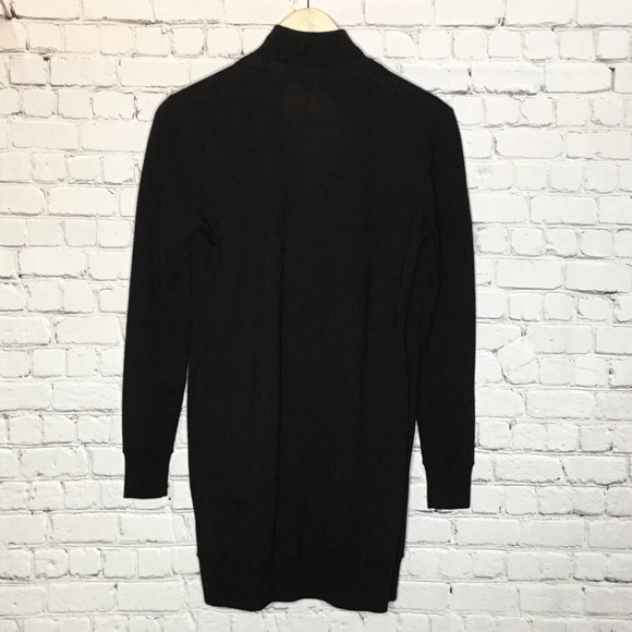 AKRIS HALF ZIP BLACK SWEATER JACKET COMBINATION - Picture 3 of 7